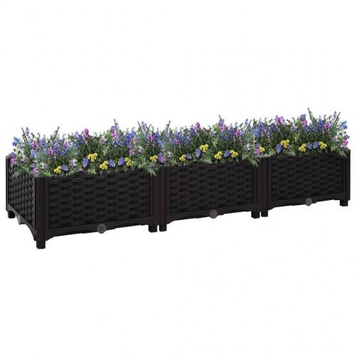 Højbed 120x40x23 cm polypropylen