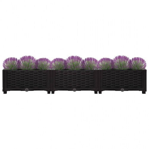 Højbed 120x40x23 cm polypropylen