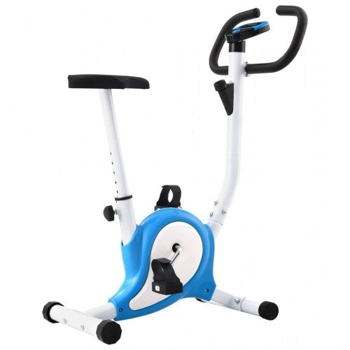 Motionscykel med bæltemodstand sort