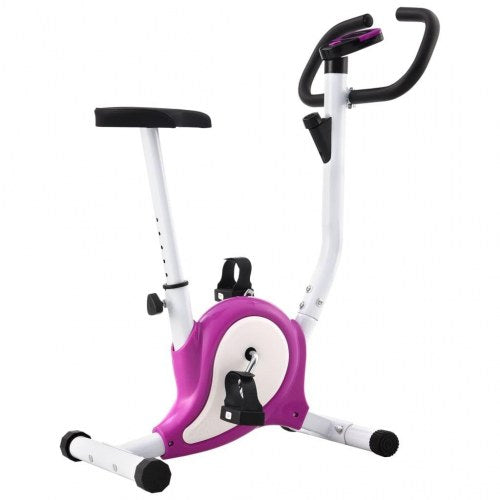 Motionscykel med bæltemodstand sort