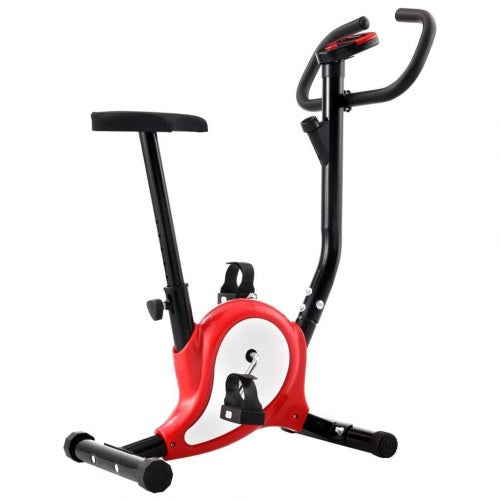 Motionscykel med bæltemodstand sort