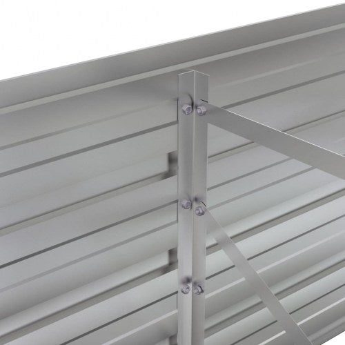 Højbed 160x80x77 cm cortenstål rustfarvet