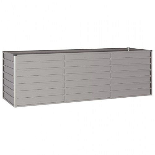Højbed 240x80x77 cm cortenstål rustfarvet