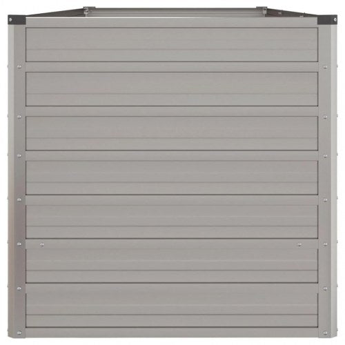 Højbed 240x80x77 cm cortenstål rustfarvet