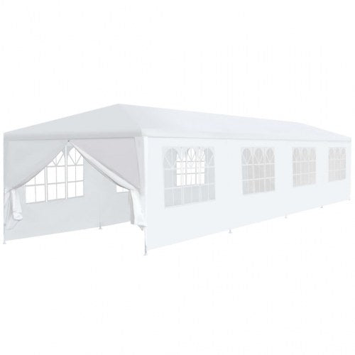 Havefesttelt 3 x 12 m hvid