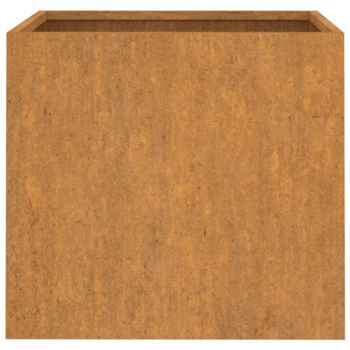 Plantekasser 2 stk. 32x30x29 cm cortenstål