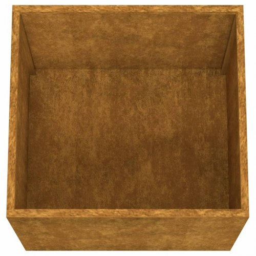 Plantekasser 2 stk. 32x30x29 cm cortenstål