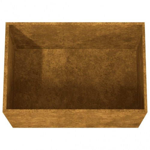 Plantekasse 62x47x46 cm cortenstål