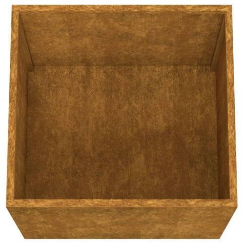 Plantekasser 2 stk. 49x47x46 cm cortenstål