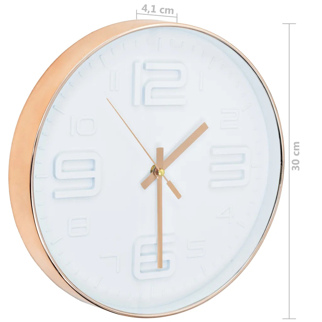 Vægur kobberlook 30 cm