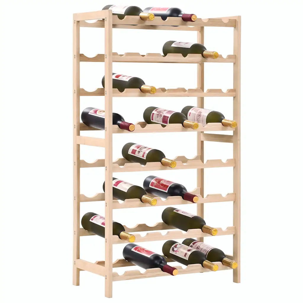 Vinreol cedertræ 57,5 x 28 x 102 cm