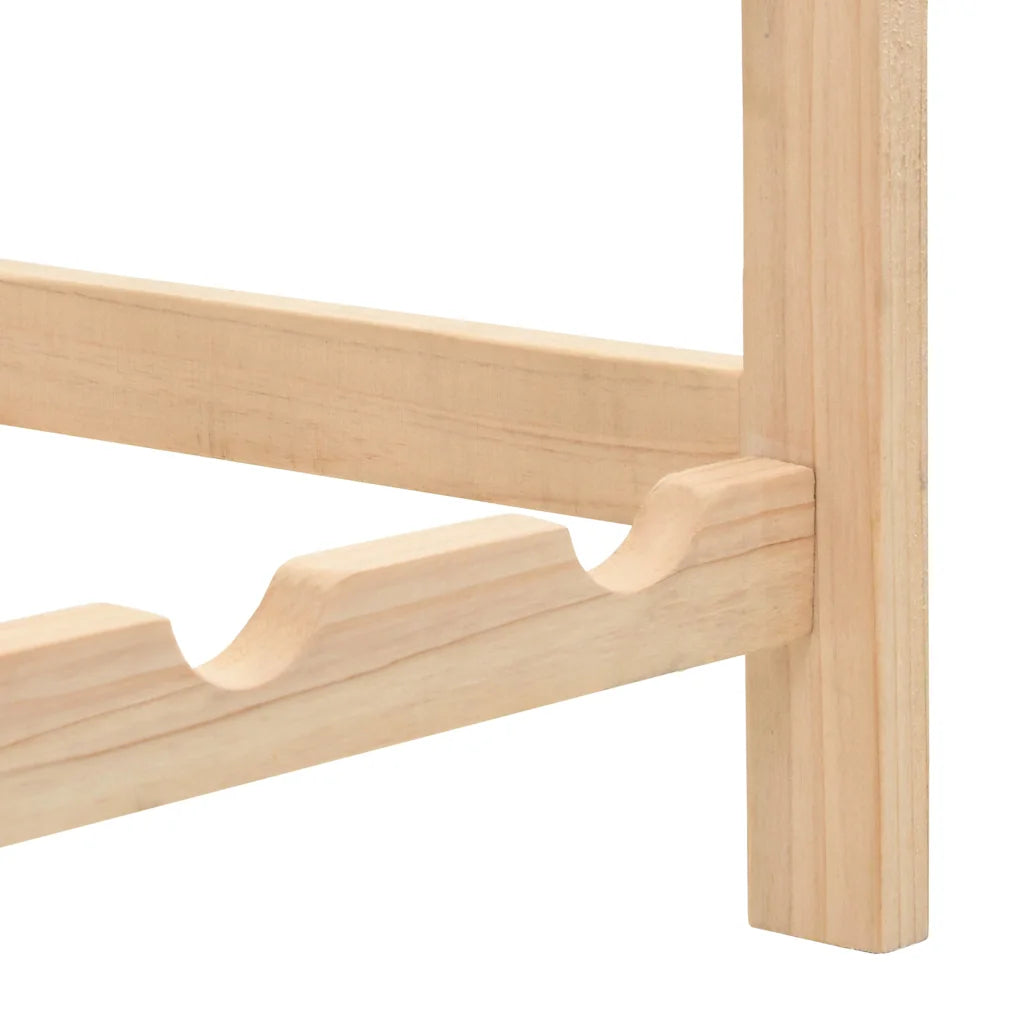 Vinreol cedertræ 57,5 x 28 x 102 cm