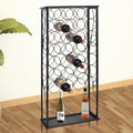 Vinreol til 28 flasker metal