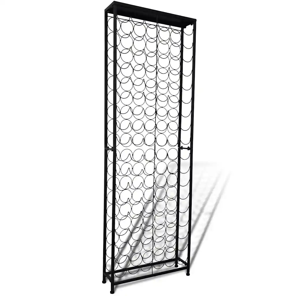 Vinreol til 108 flasker metal