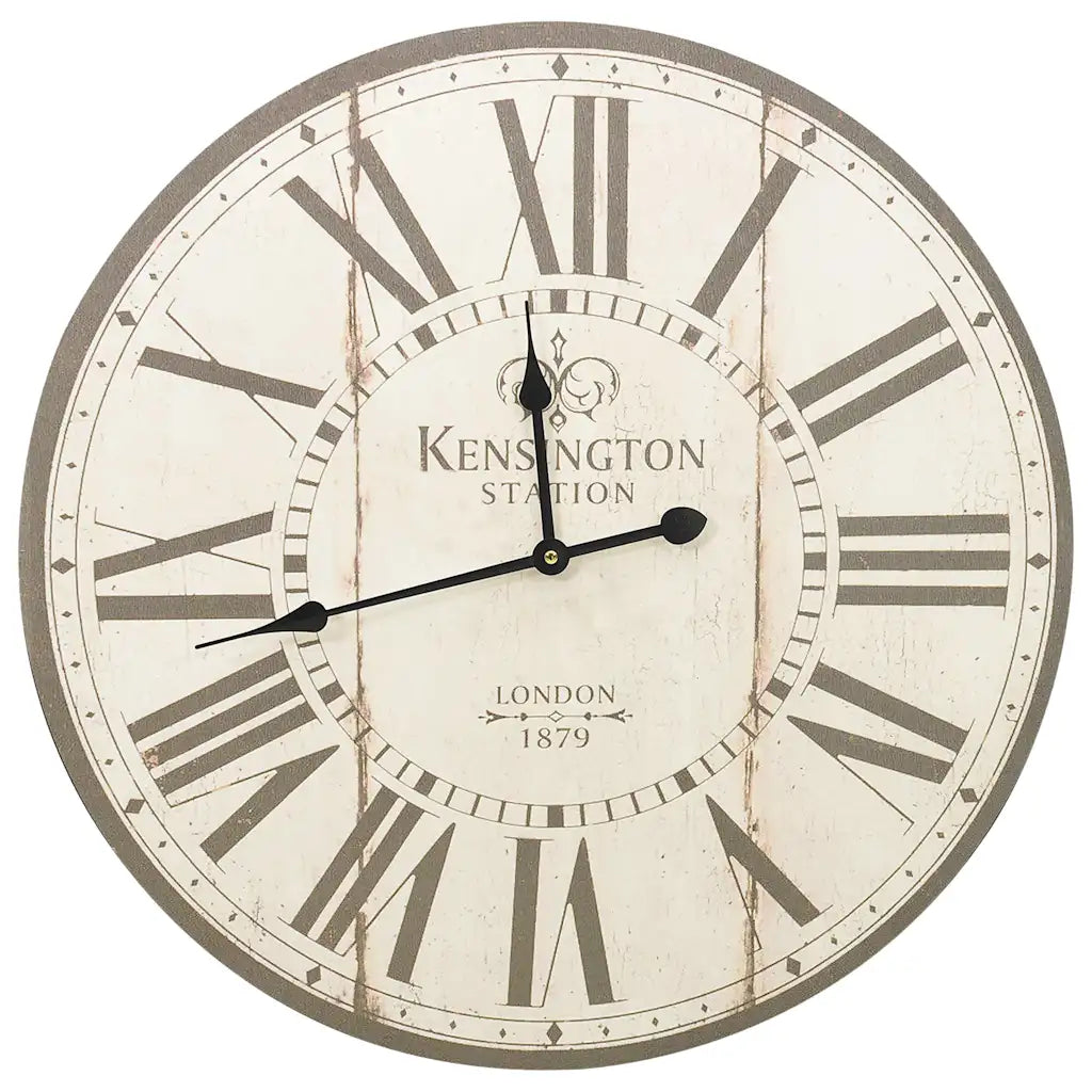 Vægur vintagestil Colourful 60 cm