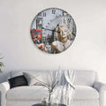 Vægur vintagestil 60 cm
