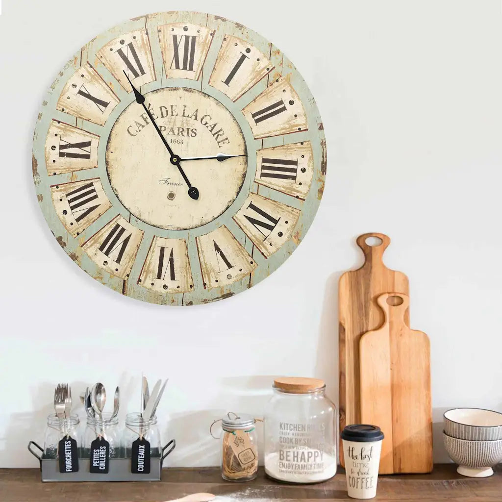 Vægur 60 cm MDF