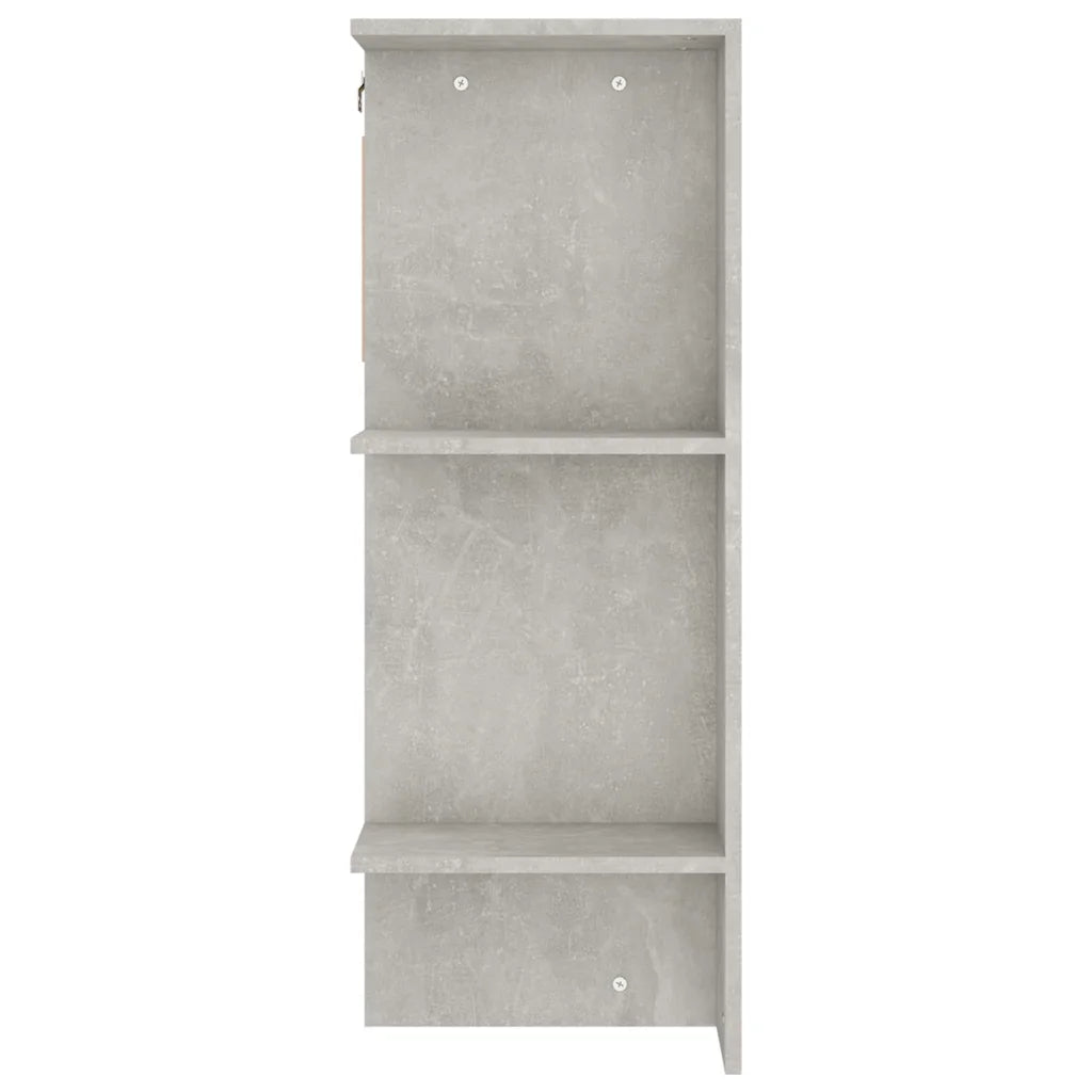 Entrémøbel 97,5x37x99 cm konstrueret træ sonoma-eg