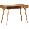 Skrivebord 110x50x76 cm massivt akacietræ