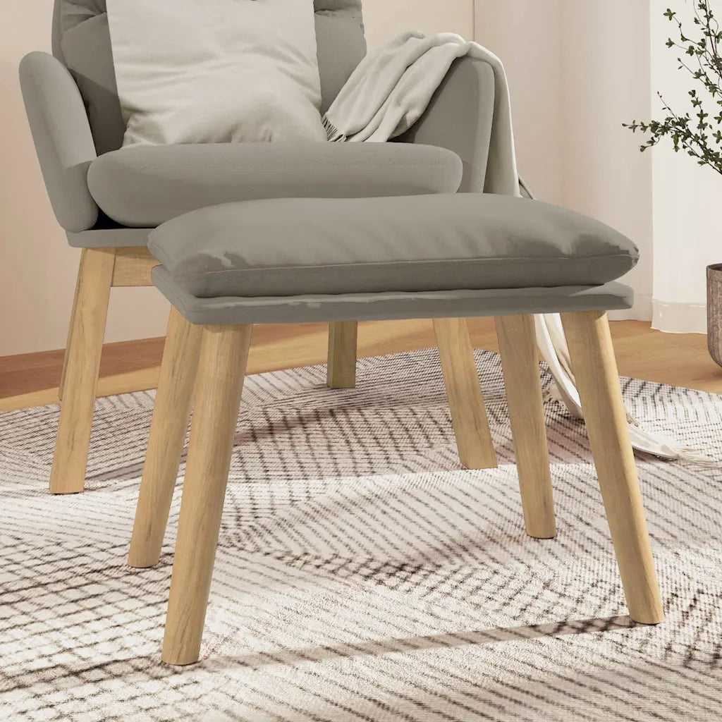 Fodskammel 45x29,5x35 cm fløjl