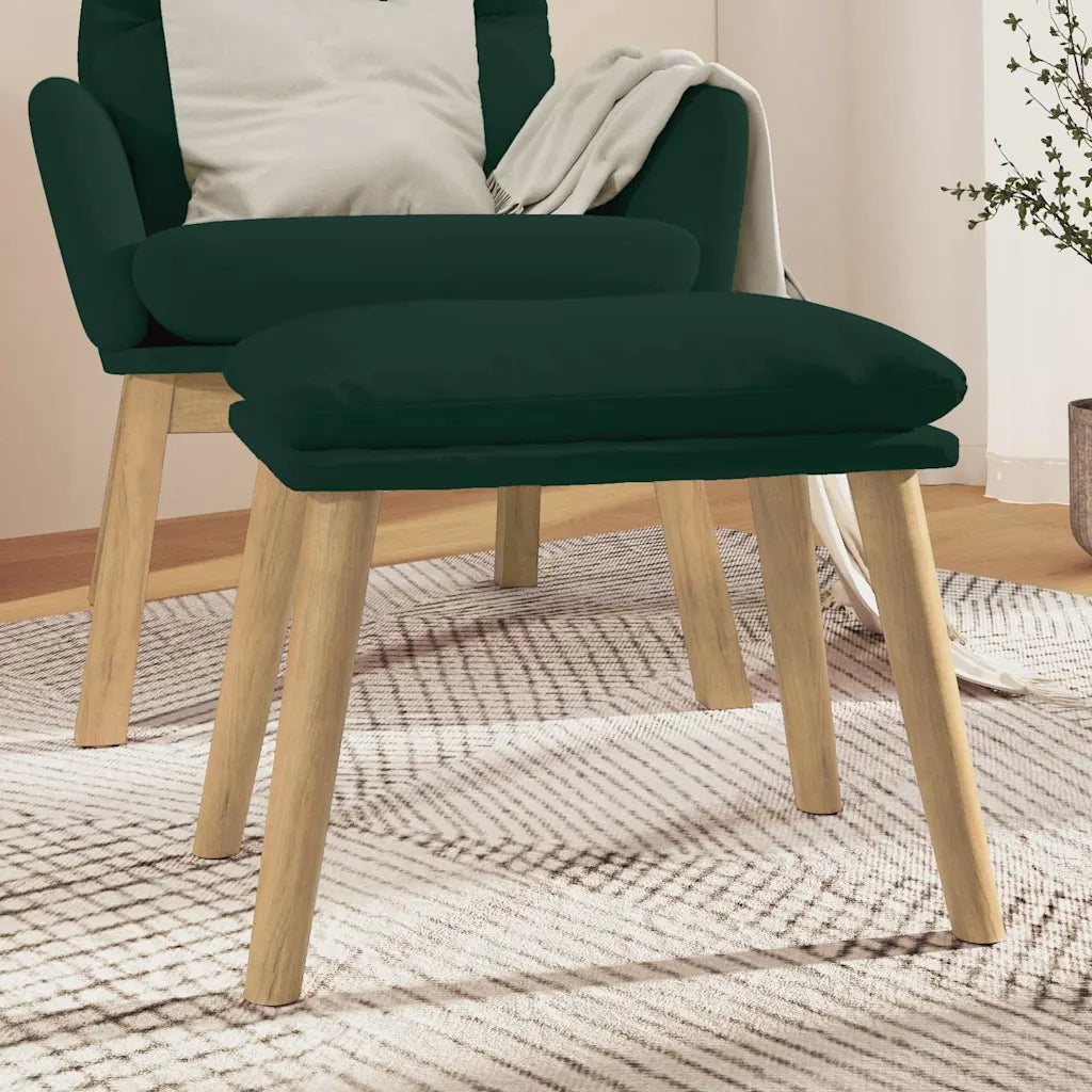 Fodskammel 45x29,5x35 cm fløjl