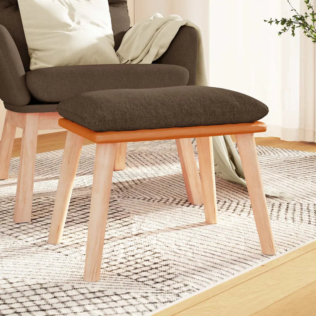 Fodskammel 45x29,5x35 cm stof