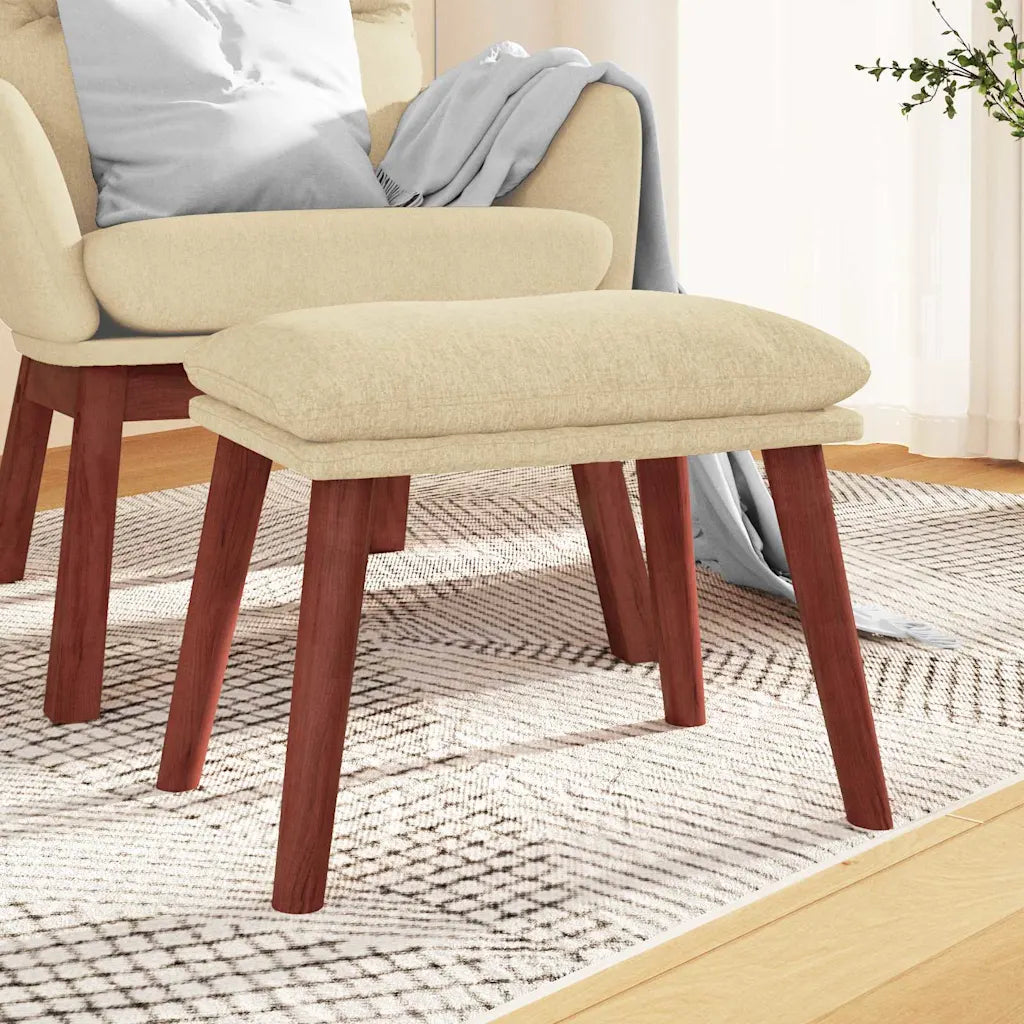 Fodskammel 45x29,5x35 cm stof