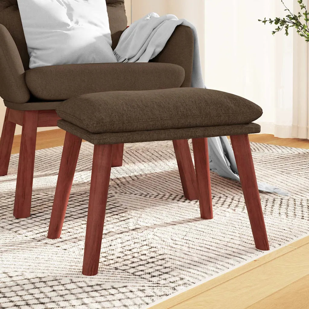 Fodskammel 45x29,5x35 cm stof