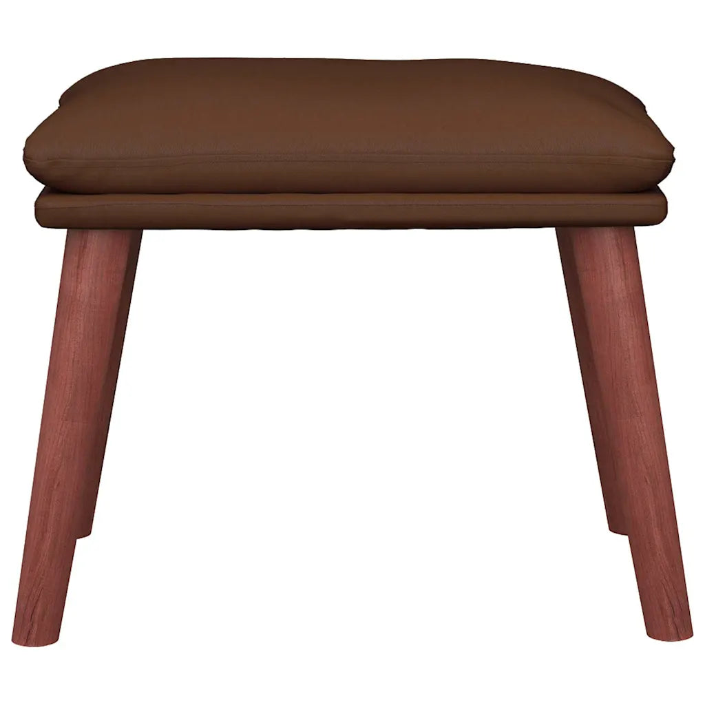 Fodskammel 45x29,5x35 cm kunstlæder