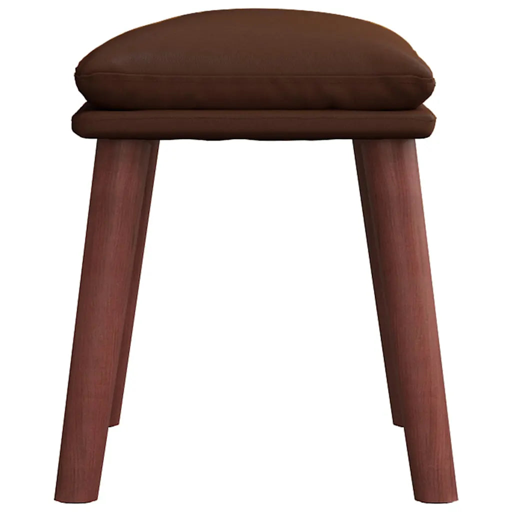 Fodskammel 45x29,5x35 cm kunstlæder