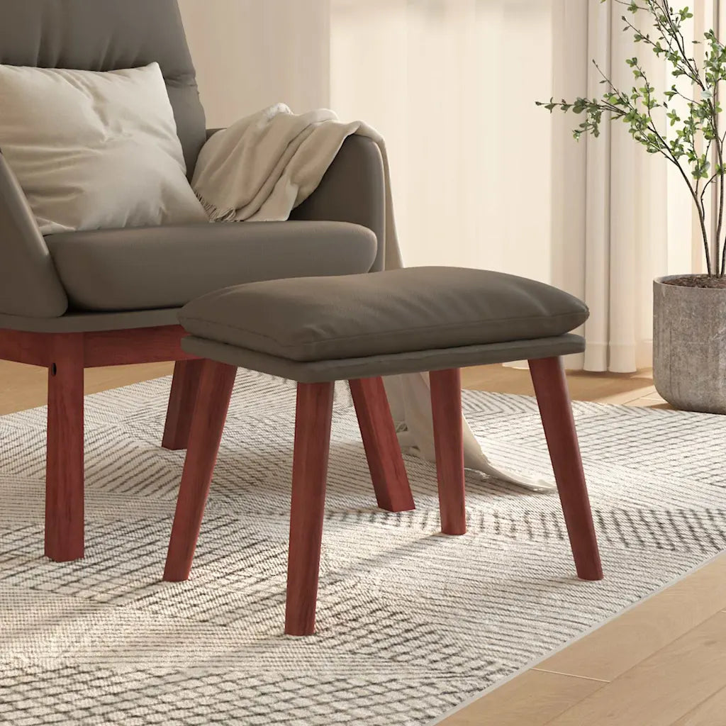 Fodskammel 45x29,5x35 cm kunstlæder