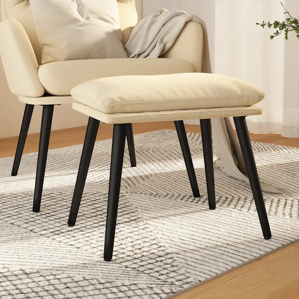 Fodskammel 45x29,5x35 cm stof