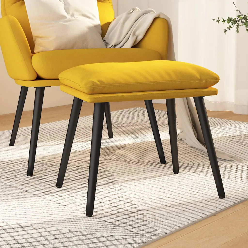 Fodskammel 45x29,5x35 cm stof