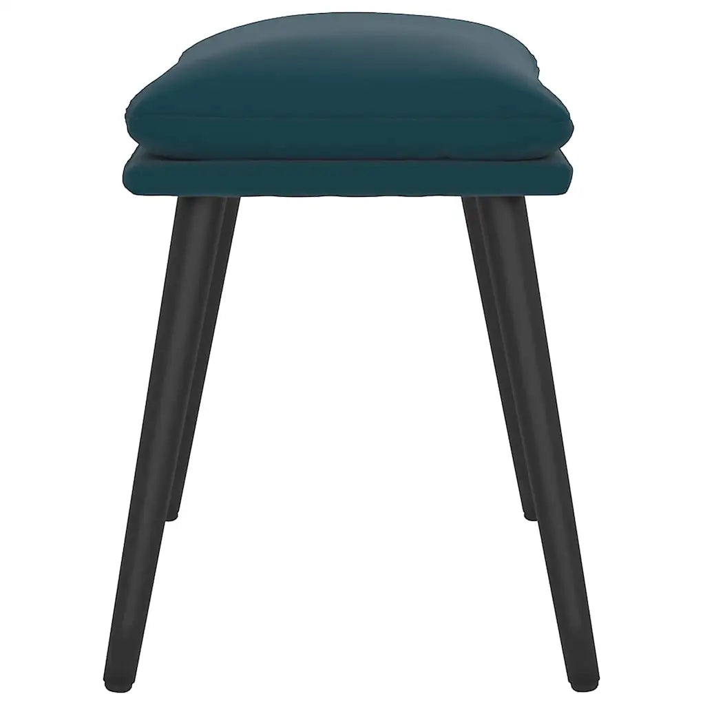 Fodskammel 45x29,5x35 cm fløjl