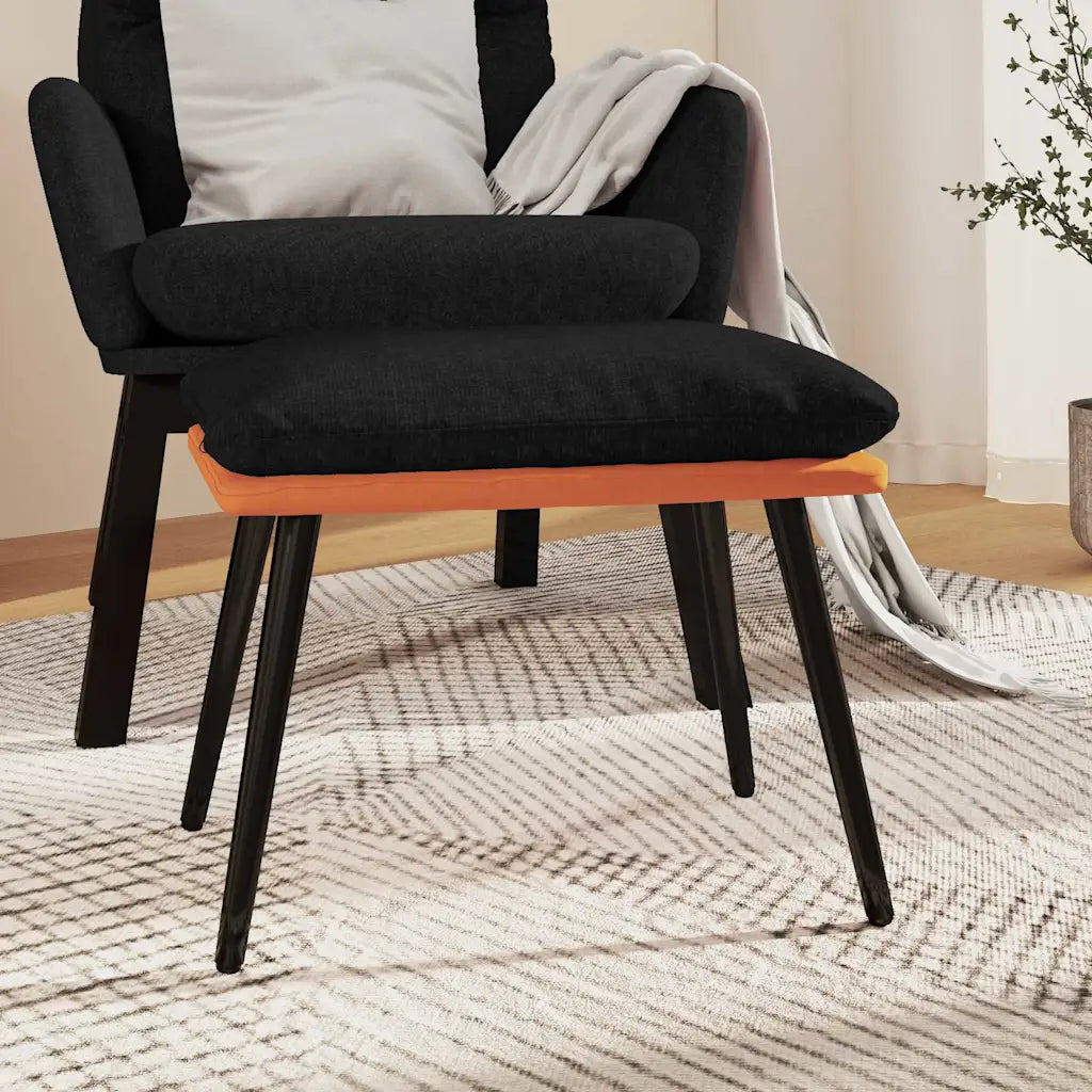 Fodskammel 45x29,5x35 cm stof