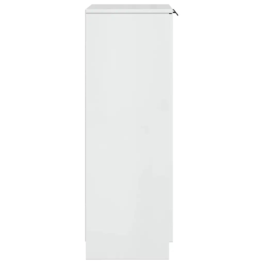 Skoskab 59x35x100 cm konstrueret træ  egetræsfarve