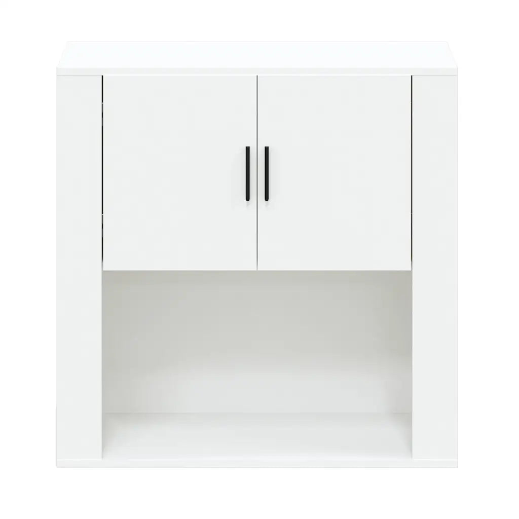 Vægskab 80x33x80 cm konstrueret træ sonoma-eg