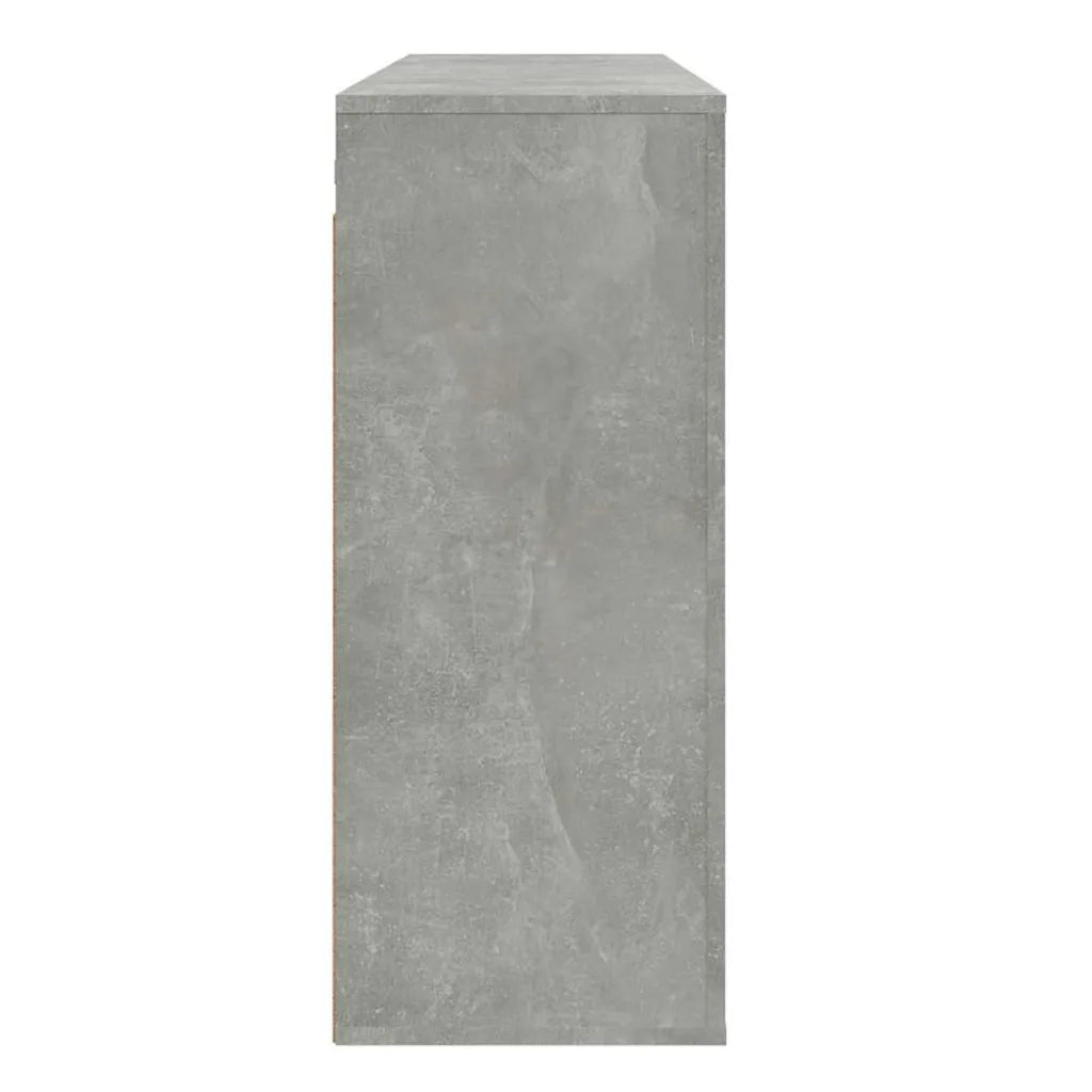 Vægskab 80x33x80 cm konstrueret træ sonoma-eg