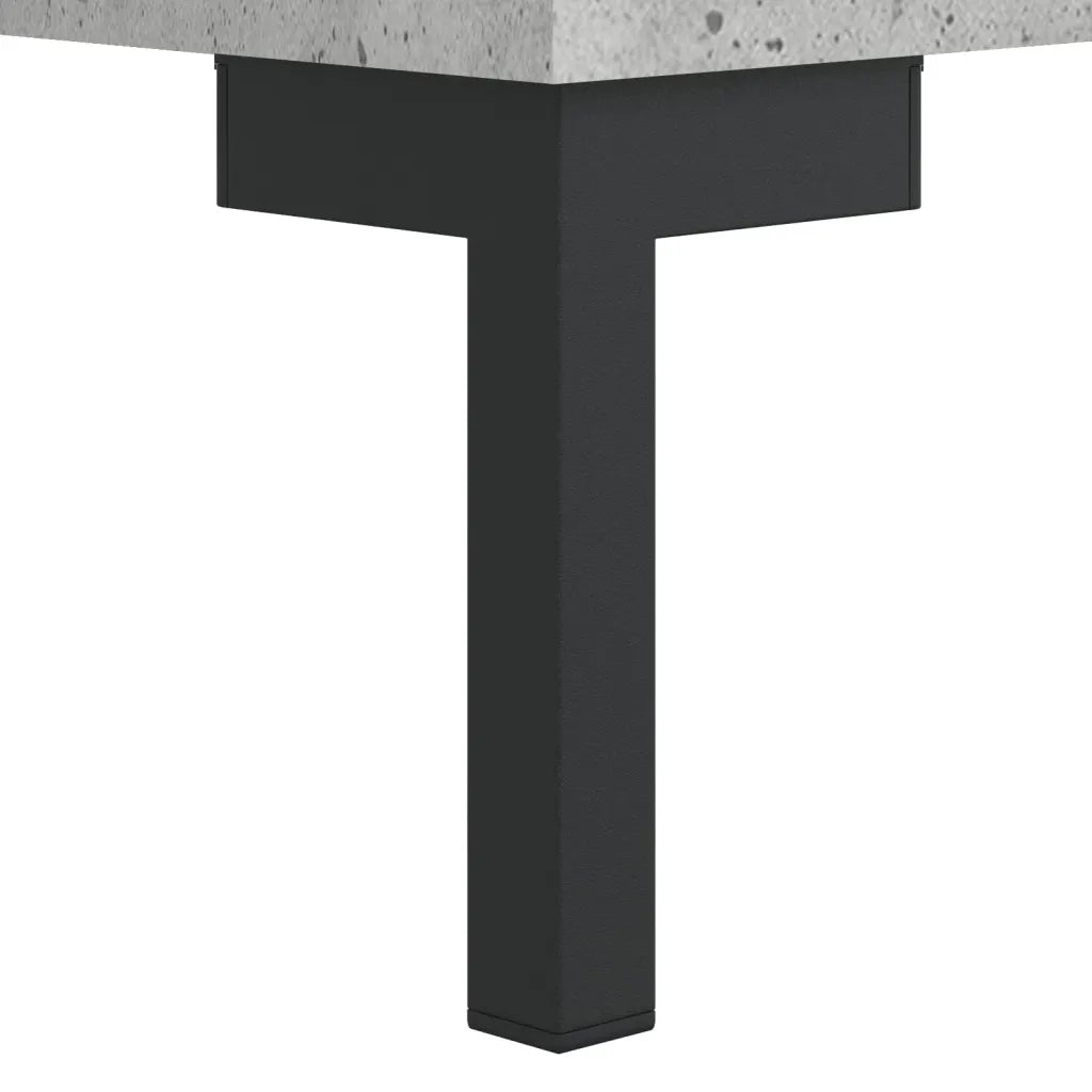 Skoreol 60x35x105 cm konstrueret træ betongrå