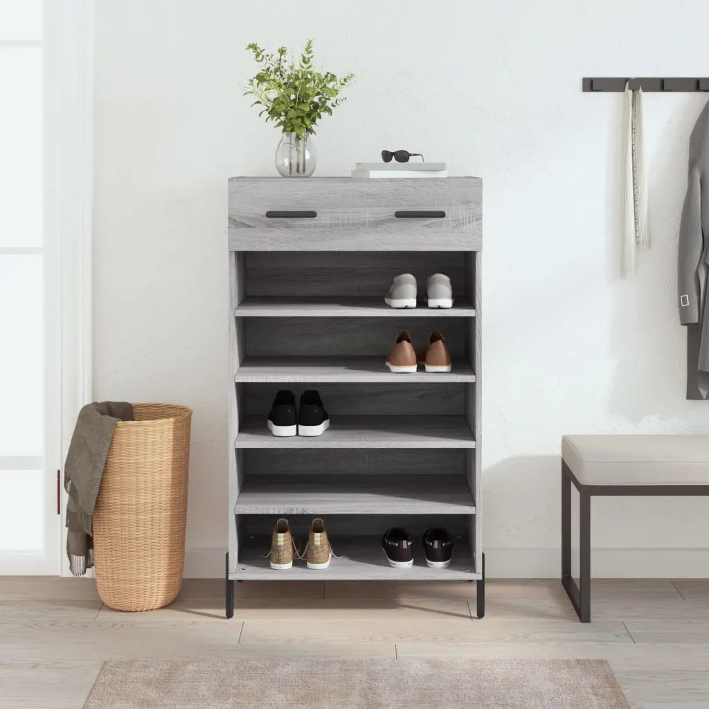 Skoreol 60x35x105 cm konstrueret træ  sonoma-eg