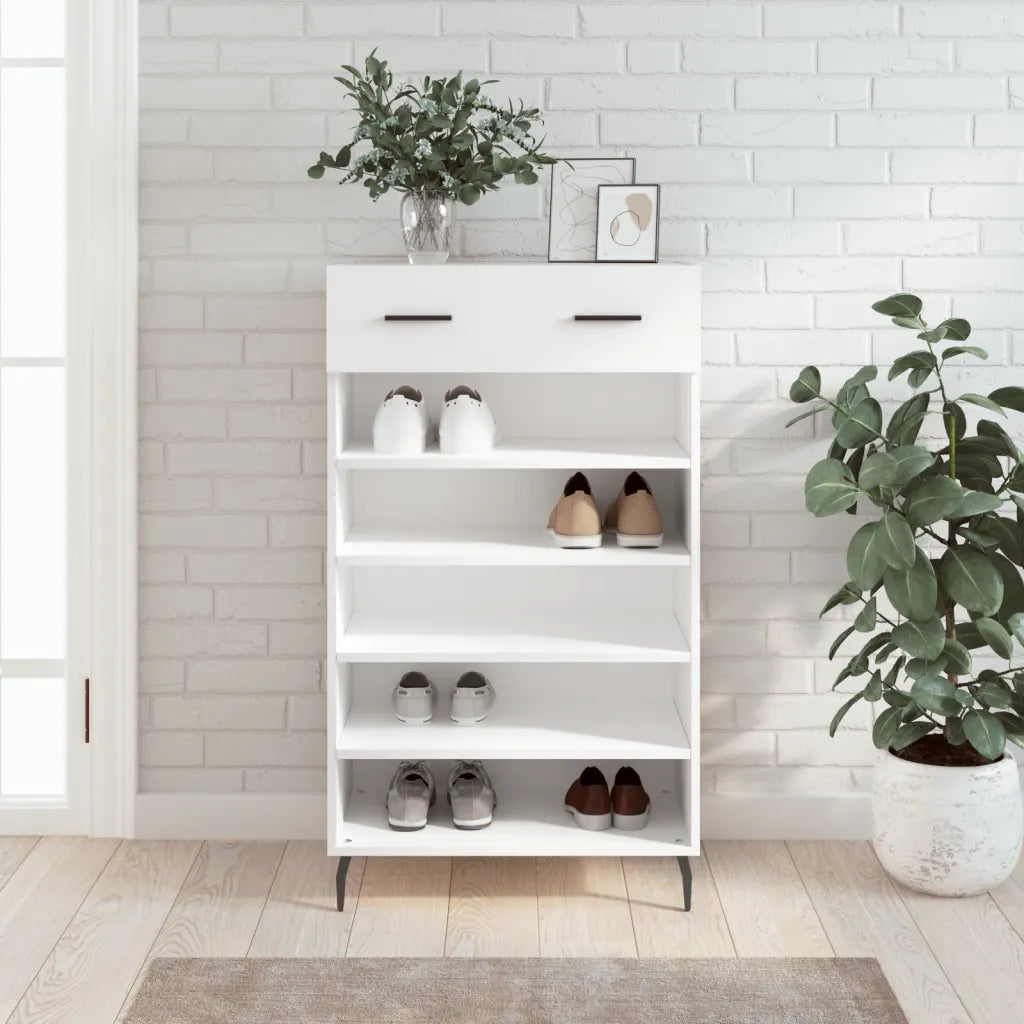 Skoreol 60x35x105 cm konstrueret træ sonoma-eg