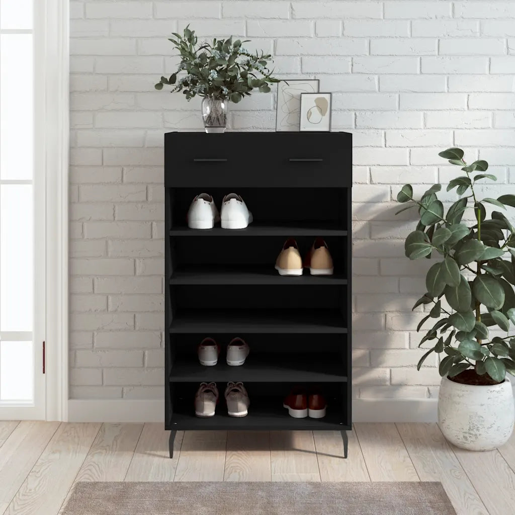 Skoreol 60x35x105 cm konstrueret træ sonoma-eg