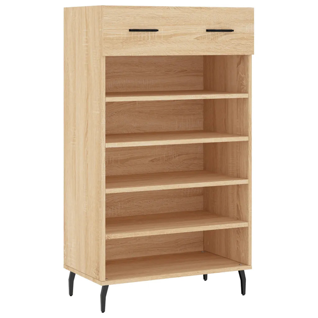 Skoreol 60x35x105 cm konstrueret træ sonoma-eg