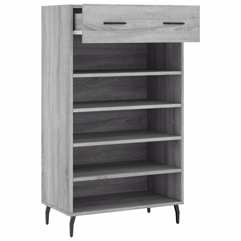 Skoreol 60x35x105 cm konstrueret træ sonoma-eg