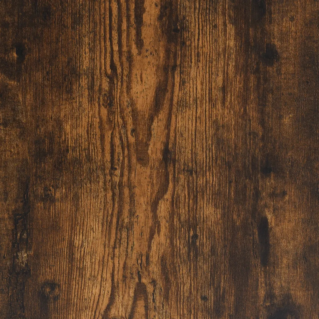 Skoreol 30x35x105 cm konstrueret træ røget egetræsfarve