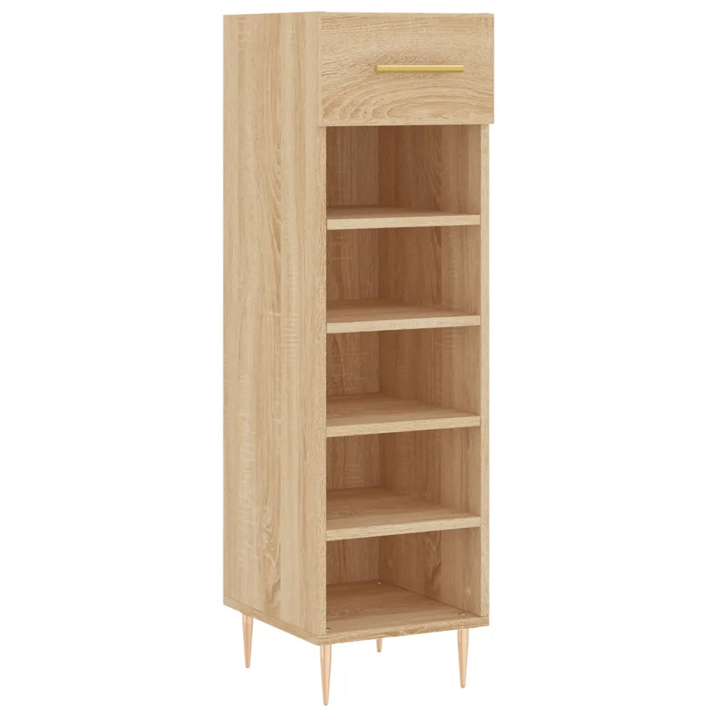 Skoreol 30x35x105 cm konstrueret træ sonoma-eg