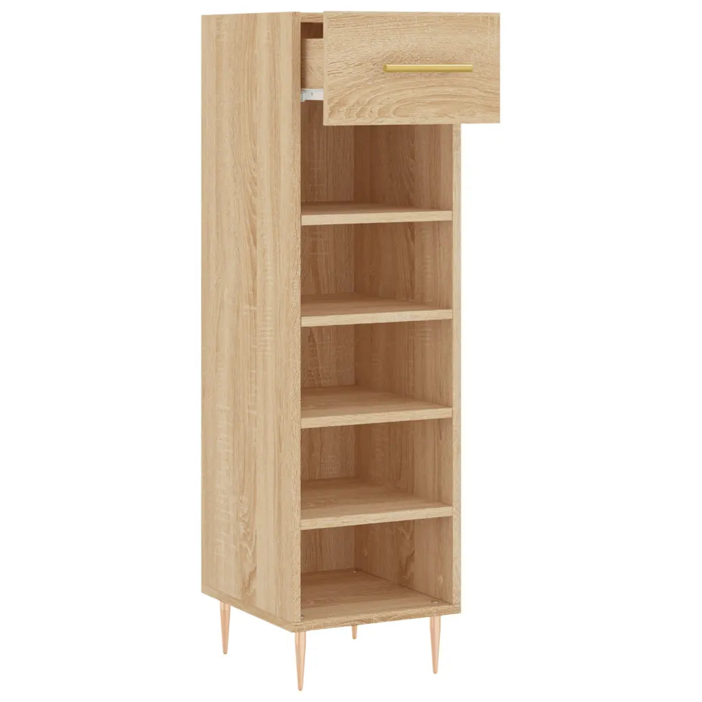Skoreol 30x35x105 cm konstrueret træ sonoma-eg