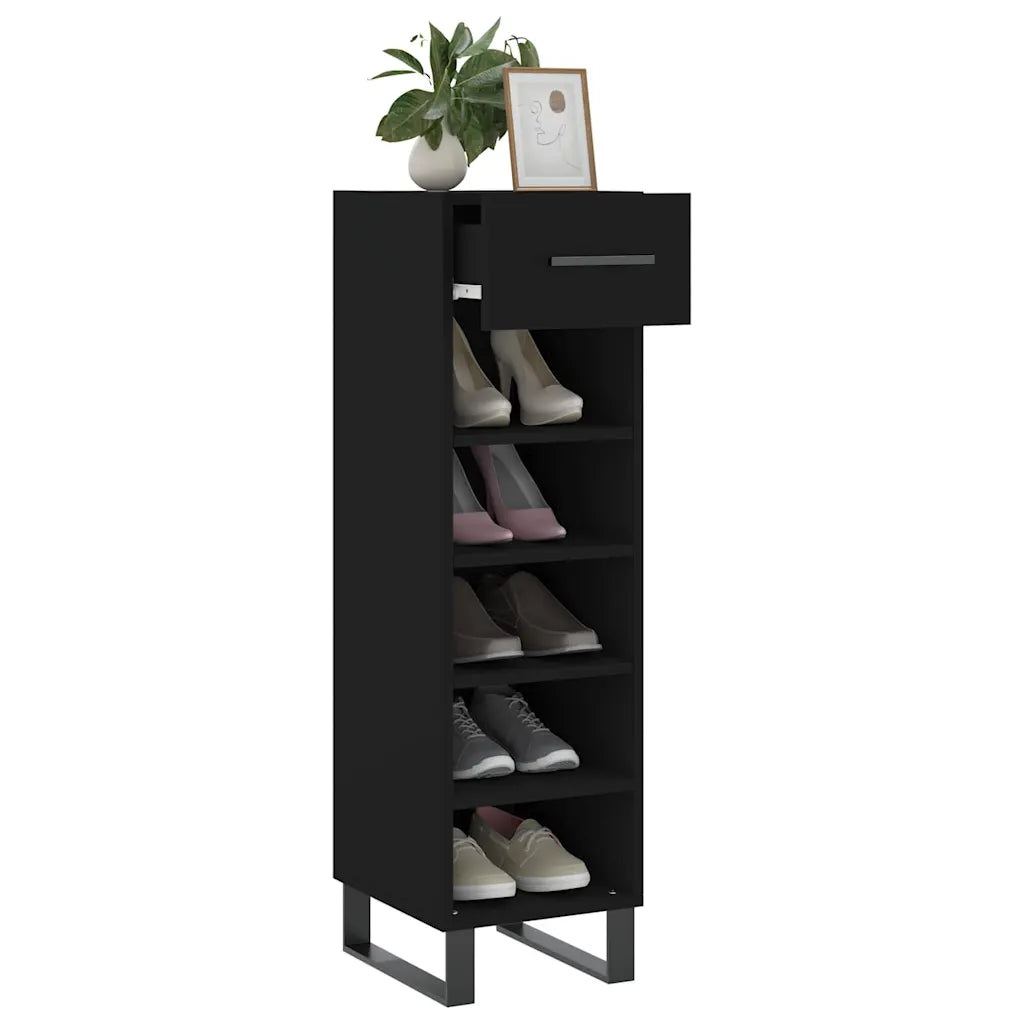Skoreol 30x35x105 cm konstrueret træ  sonoma-eg