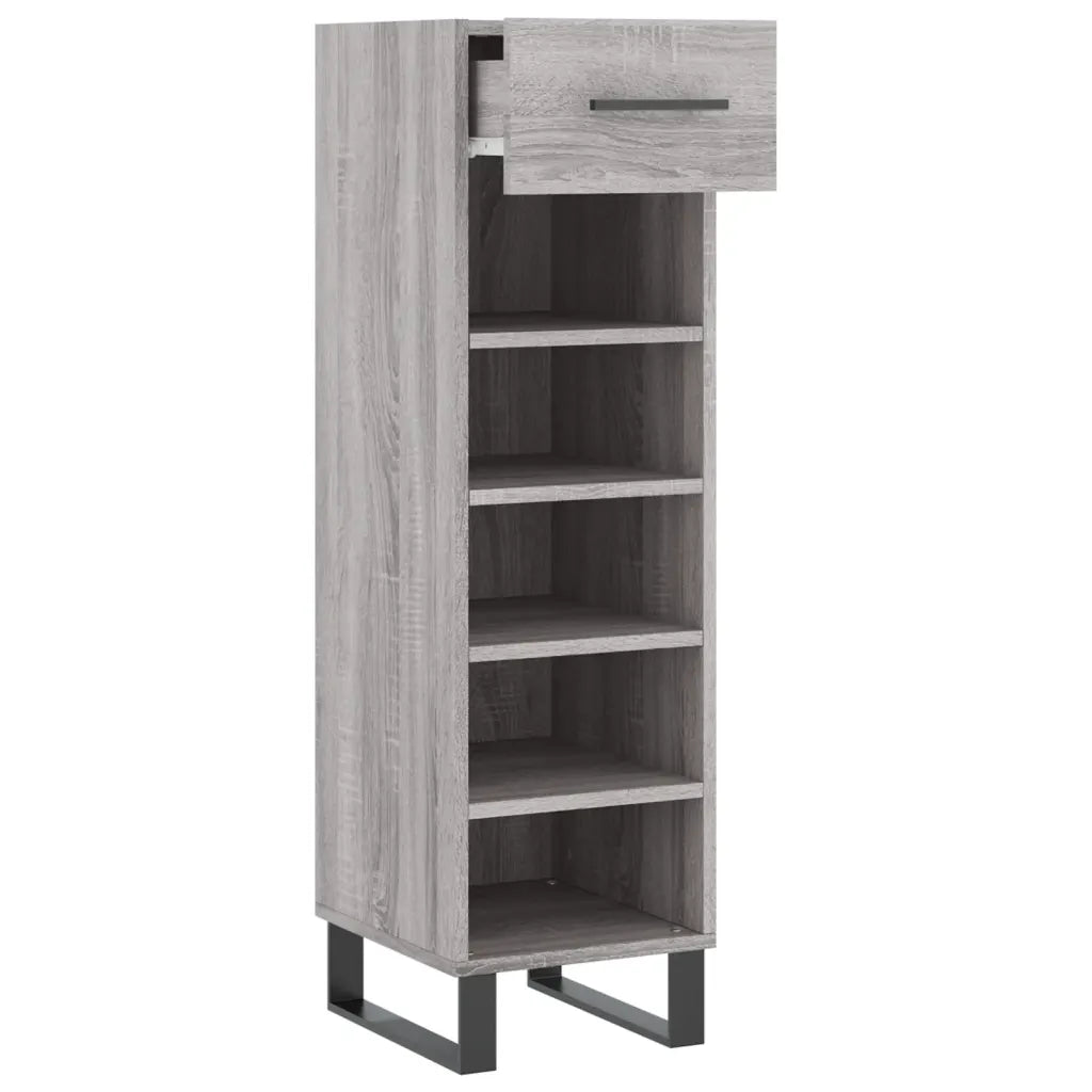 Skoreol 30x35x105 cm konstrueret træ  sonoma-eg