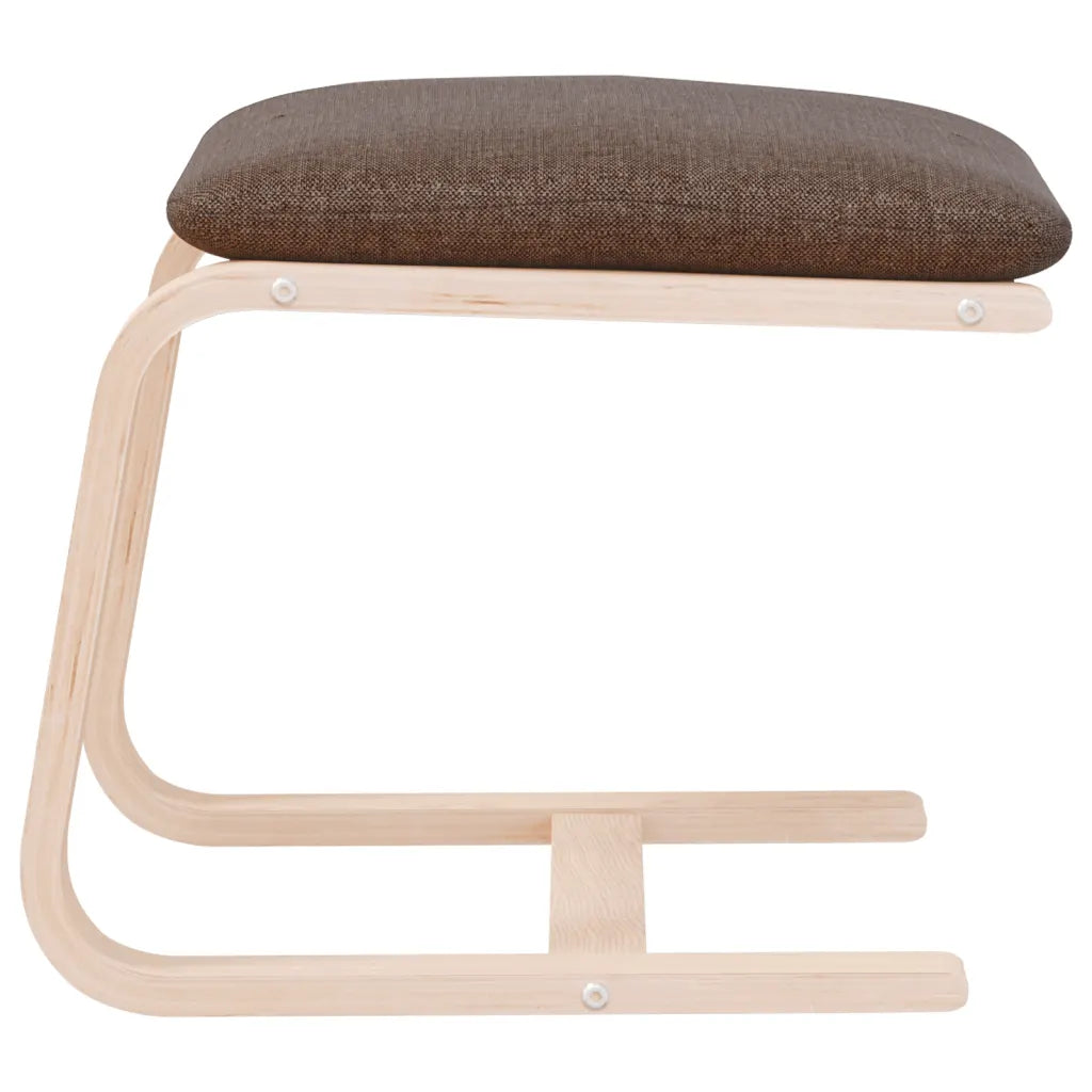 Fodskammel 51x41x40 cm stof
